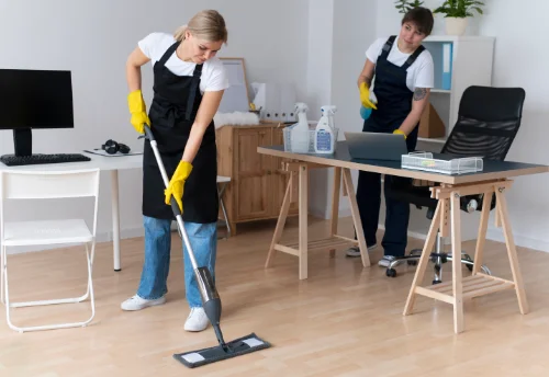 Nettoyage de bureau professionnel à Bernos-Beaulac